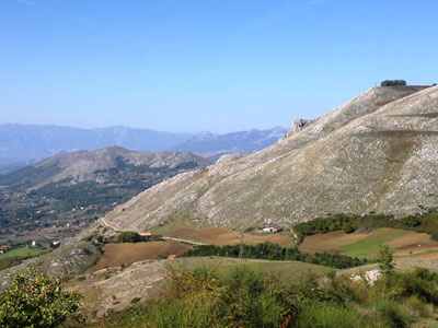 capo la serra e la valle del Tanagro